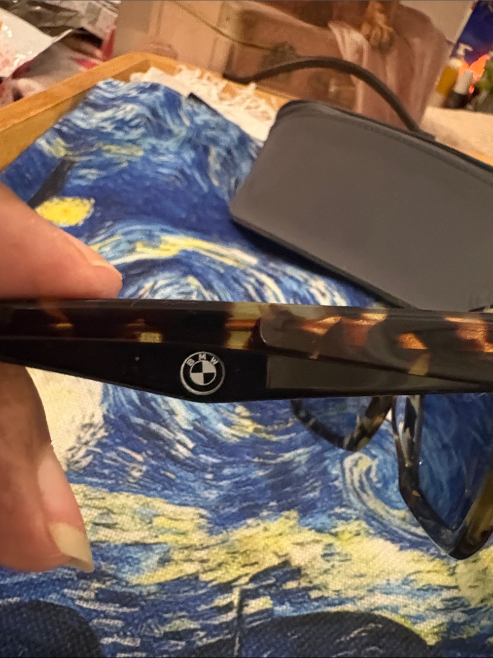 NWOTS BMW
 Tortoiseshell Frame Sunglasses with Purple Lenses - Picture 5 of 6